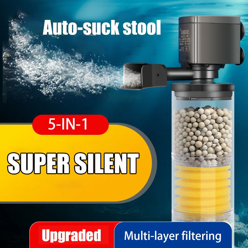 Aquael Filter Fzn - 220V 50Hz Silent Filter สําหรับ Aquarium