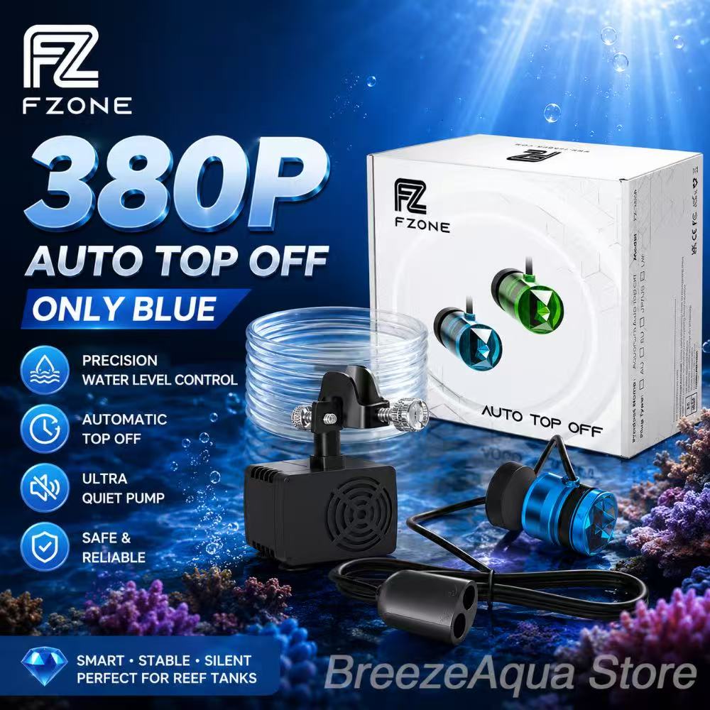 Aquael Filter Fzn - ระบบเติมน้ำอัตโนมัติ FZONE ATO-380P สำหรับตู้ปลา พร้อมปั๊มน้ำอัจฉริยะ อุปกรณ์เสริมอัตโนมัติสำหรับตู้ปลา