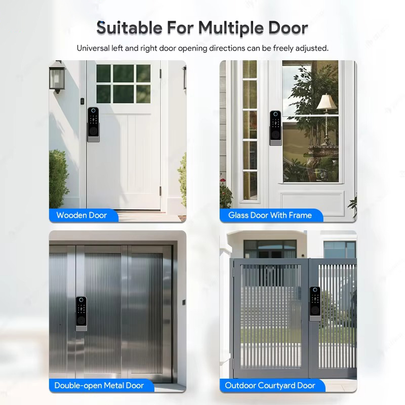 ล็อคประตูอัจฉริยะกันน้ำพร้อมระ - Glass Door Hinge บทวิจารณ์และราคา
