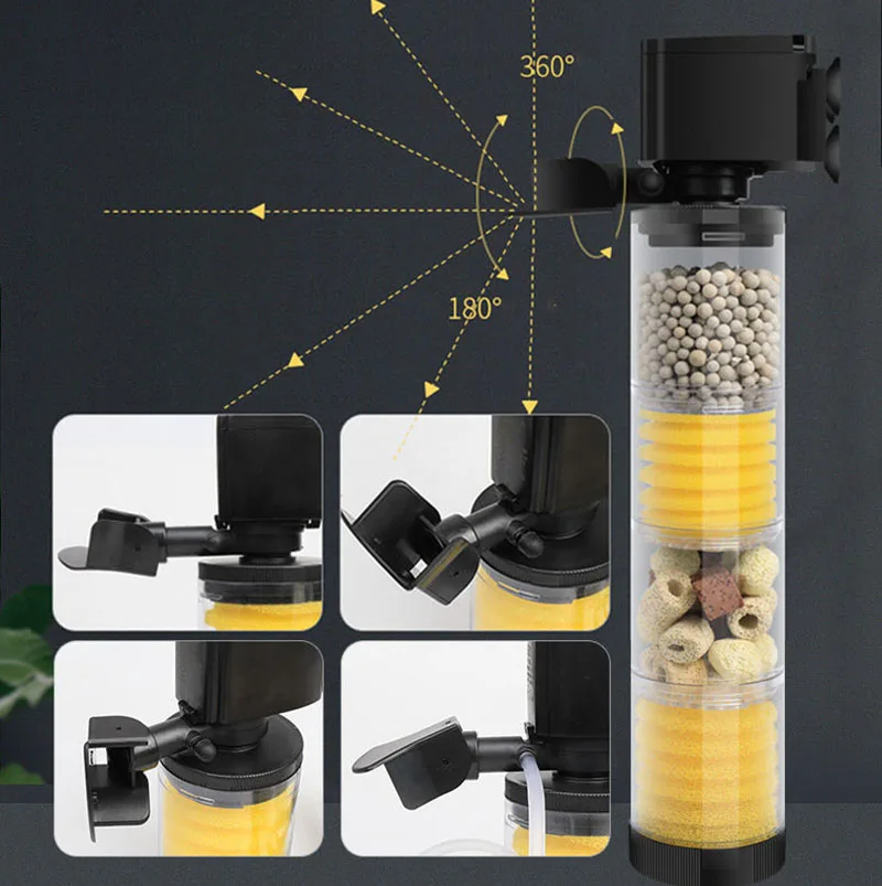 220V 50Hz Silent Filter สําหรั - Aquael Filter Fzn บทวิจารณ์และราคา