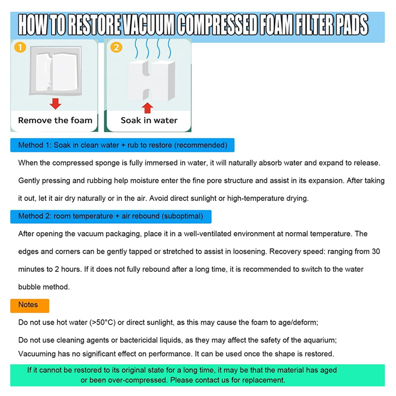 【ของขวัญ】แผ่นกรองโฟมทดแทน Fx4  - Aquael Filter Fzn บทวิจารณ์และราคา