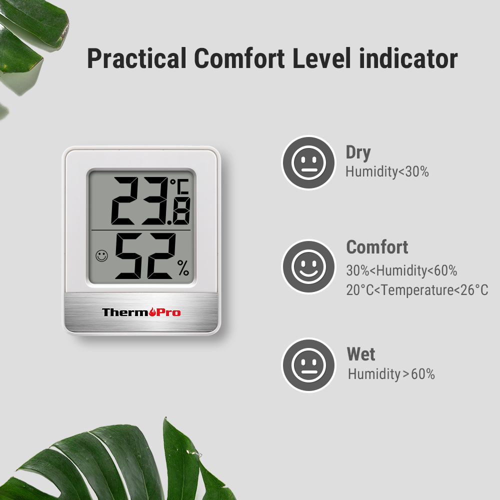 ThermoPro TP49 Mini Weather St - Digital Hygrometer Probe บทวิจารณ์และราคา