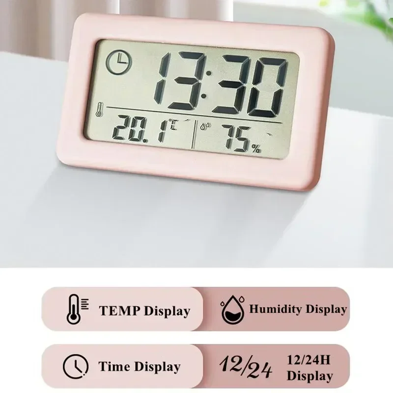 นาฬิกาปลุกนาฬิกาดิจิตอลตกแต่งห - Digital Hygrometer Probe บทวิจารณ์และราคา